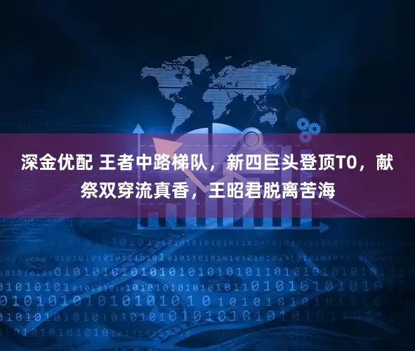 深金优配 王者中路梯队，新四巨头登顶T0，献祭双穿流真香，王昭君脱离苦海